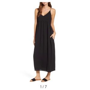 NWOT Gibson ~ Black Maxi Dress